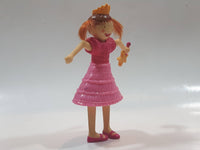 2010 Burger King Pinkalicious Victoria Kann Wishful Pinking! 4" Tall Toy Doll Figure