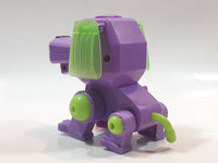 2002 McDonalds SEGA Toys Robo Chi Pets Purple Dog 4 1/2" Long Toy Figure
