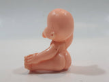 Vintage Sitting Baby with Soother 1 5/8" Tall Plastic Toy Figure