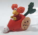 1987-1988 Red Fraggle Rock Radish Shaped Toy Car Vehicle McDonald's Happy Meal Toy