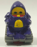 1995 Subway JGI & DAI Cy-Treds Robot Pullback Purple 2" Tall Toy Figure