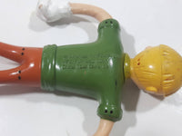 2002 McDonald's Miramax Pinocchio Gepetto Bendable 5 1/4" Tall Toy Figure