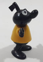 Ferrero Kinder Surprise MPG S-27 Black Character in Yellow Shirt 1 3/4" Tall Toy Figure
