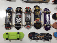 Mixed Lot of 14 Fingerboard Miniature Skateboards 2" to 5" Tech Deck and Others