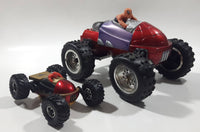 Spider-Man 3 3/4" Long and 6 3/4" Long Toy Vehicle Flip Cars