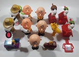 Peanuts Charlie Brown Snoopy Woodstock Toy Figures and Vehicles Mixed Lot