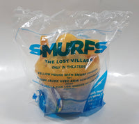 2017 Smurfs The Lost Village Movie Film Yellow House with Smurf Friends Toy New In Package