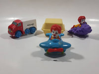 McDonald's Truck, Airplane, McNugget Buddies Container, Ronald Riding Dolphin Mixed  Toys Lot of 4