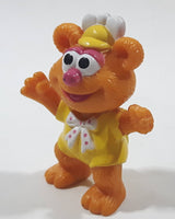 1986 HA! The Muppets Baby Fozzie Bear Character PVC Toy Figure