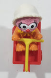 1986 Muppet Babies Animal in a Red Wagon Plastic Toy McDonald's Happy Meal