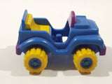 1988 McDonald's Garfield Blue Safari Jeep 2 3/4" Toy Car Vehicle
