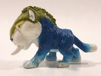 2012 Mattel Dreamworks Croods Macawnivore Blue 3" Long Toy Figure