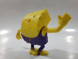 2012 McDonald's SpongeBob SquarePants Gymnastics Purple Leotard 3" Tall Toy Figure
