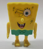 2009 Burger King SpongeBob SquarePants Green Shorts 3 1/2" Tall Toy Figure