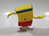 2012 McDonald's SpongeBob SquarePants Workout Clothes 3 1/4" Tall Toy Figure