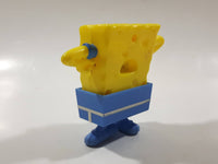 2012 McDonald's SpongeBob SquarePants Blue Clothes 3" Tall Toy Figure