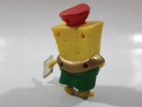 2007 Burger King SpongeBob SquarePants Red Hat Green Pants 3 3/4" Tall Toy Figure