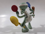 2012 McDonald's SpongeBob SquarePants Squidward Tennis Player 4" Tall Toy Figure