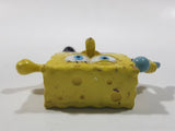 2003 SpongeBob SquarePants Singing with Microphone 1 1/2" Tall Toy Figure