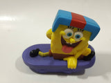 2012 McDonald's SpongeBob SquarePants on a Skateboard 3" Tall Toy Figure