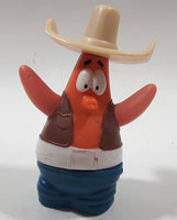 2008 Burger King SpongeBob SquarePants Cowboy Patrick 3 3/4" Tall Toy Figure