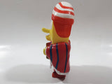 2005 Burger King SpongeBob SquarePants Playing Pipe Flute 4" Tall Toy Figure