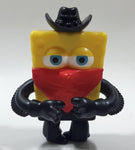 2008 Burger King SpongeBob SquarePants Cowboy Bandit 3 1/2" Tall Toy Figure