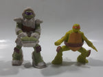 2016 McDonald's Viacom TMNT Teenage Mutant Ninja Turtles Michaelangelo and Donatello Toy Figures Set of 2