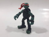 2007 Playmates Mirage Studios TMNT Teenage Mutant Ninja Turtles Raphael 2 1/2" Tall Toy Figure