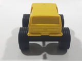 1982 Mattel Yellow Truck Plastic Toy Car Vehicle Made in Mexico