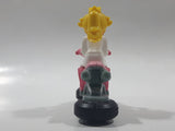 2014 McDonald's Nintendo Mario Kart Princess Peach Plastic 3" Long Toy Character Car Vehicle