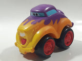 2005 Hasbro Tonka Lil Chuck & Friends Hot Rod with Flames Purple and Orange Plastic Die Cast Toy Car Vehicle C-082A