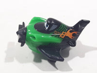 Disney Pixar Cars Mini Racers Planes Y4578 Airplane Green and Black Plastic Diecast Toy Car Vehicle
