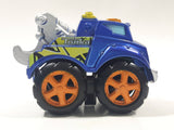 2011 Hasbro Tonka Lil Chuck & Friends Tow Truck Blue Die Cast Toy Car Vehicle C-295C