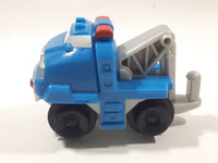 2003 Mattel Fisher Price Geotrax B4345 Tow Truck Blue Plastic Die Cast Toy Car Vehicle