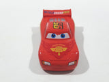 Disney Pixar Cars Lightning McQueen Red Plastic Die Cast Toy Car Vehicle C-082B