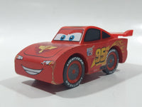 Disney Pixar Cars Lightning McQueen Red Wood Toy Car Vehicle
