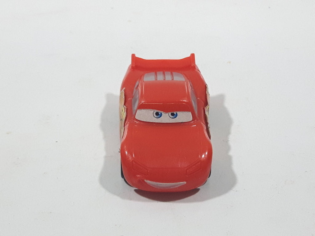 Kinder Surprise Disney Pixar Cars Lightning McQueen Red Miniature Plas ...