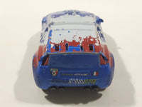 Disney Pixar Cars Raoul Caroule GRC France Blue White Red Die Cast Toy Car Vehicle - Missing Spoiler