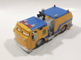 Disney Planes Fire & Rescue Pulaski Piston Peak Fire Department E-64 Yellow Fire Truck Plastic Die Cast Toy Car Vehicle