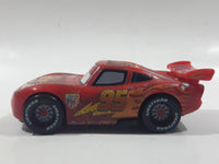 Disney Pixar Cars Lightning McQueen #95 Red Plastic Die Cast Toy Race Car Vehicle
