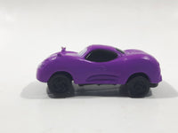 Disney Pixar Cars Purple Mini PVC Hard Rubber Toy Car Vehicle