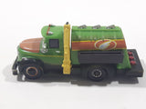 Disney Pixar Cars Vac Tanker Truck Green and Brown Plastic Die Cast Toy Car Vehicle