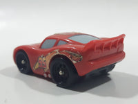 2006 Disney Pixar Cars Lightning McQueen #95 Red Plastic Die Cast Toy Car Vehicle L4104