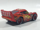 Mattel Disney Pixar Cars Lightning McQueen #95 Mud Patches Red Plastic Die Cast Toy Car Vehicle M2950