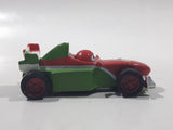 Disney Pixar Cars Francesco Beanoulli #1 Red Green White PVC Hard Rubber Toy Race Car Vehicle