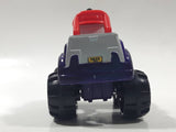 2001 Maisto Hasbro Tonka Lil Chuck & Friends Truck Grey Purple Red Die Cast Toy Car Vehicle