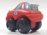 2008 Hasbro Tonka #5 Red Plastic Toy Car Vehicle