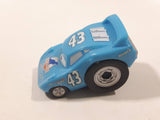 Disney Pixar Cars Dinoco #43 Petty Blue with Huge Slicks Die Cast Toy Drag Racing Car Vehicle BFL98