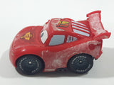 Disney Pixar Cars Lightning McQueen #95 Red Plastic Die Cast Toy Car Vehicle V3019